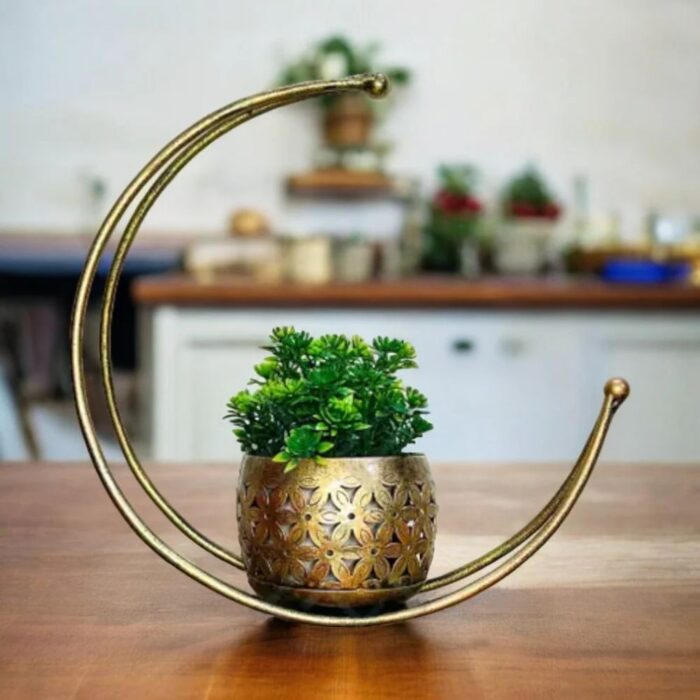 Premium Quality Vase Moon Flower Pot Stand - Image 1